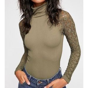 Seamless Lace Free People top